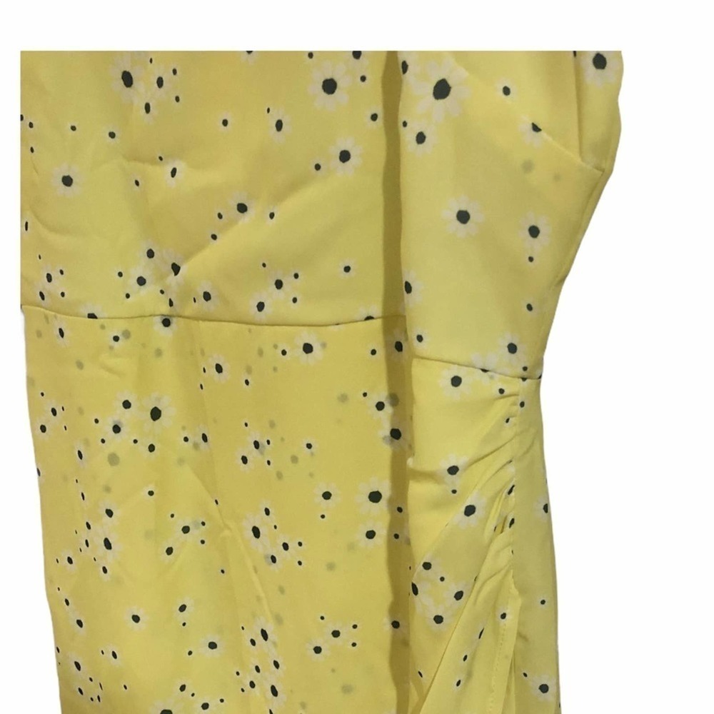PEACH Love Cali Yellow Floral Daisy Sundress Large - Picture 3 of 9